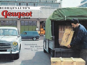 1960 Peugeot bedrijfsauto's programma (# 21371)