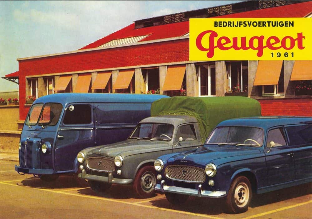 1961 Peugeot bedrijfsvoertuigen programma (# 21378)
