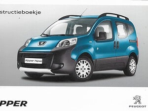 2010 Peugeot Bipper Instructieboekje (# 21574)