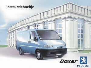 2010 Peugeot Boxer Instructieboekje (# 21634)