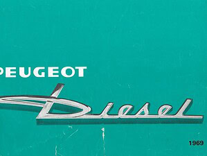 1969 Peugeot Diesels (# 20604)