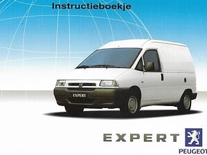 2001 Peugeot Expert Instructieboekje (# 21619)