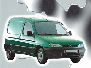 1997 Peugeot Partner Instructieboekje (# 21582)