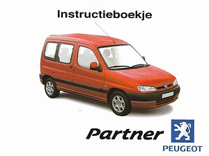 2001 Peugeot Partner Instructieboekje (# 21590)