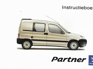 2002 Peugeot Partner Instructieboekje (# 21595)