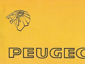 1972 Peugeot _ Algemeen - 'Programma' (# 20807)