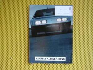 RENAULT Alpine A 310 V6