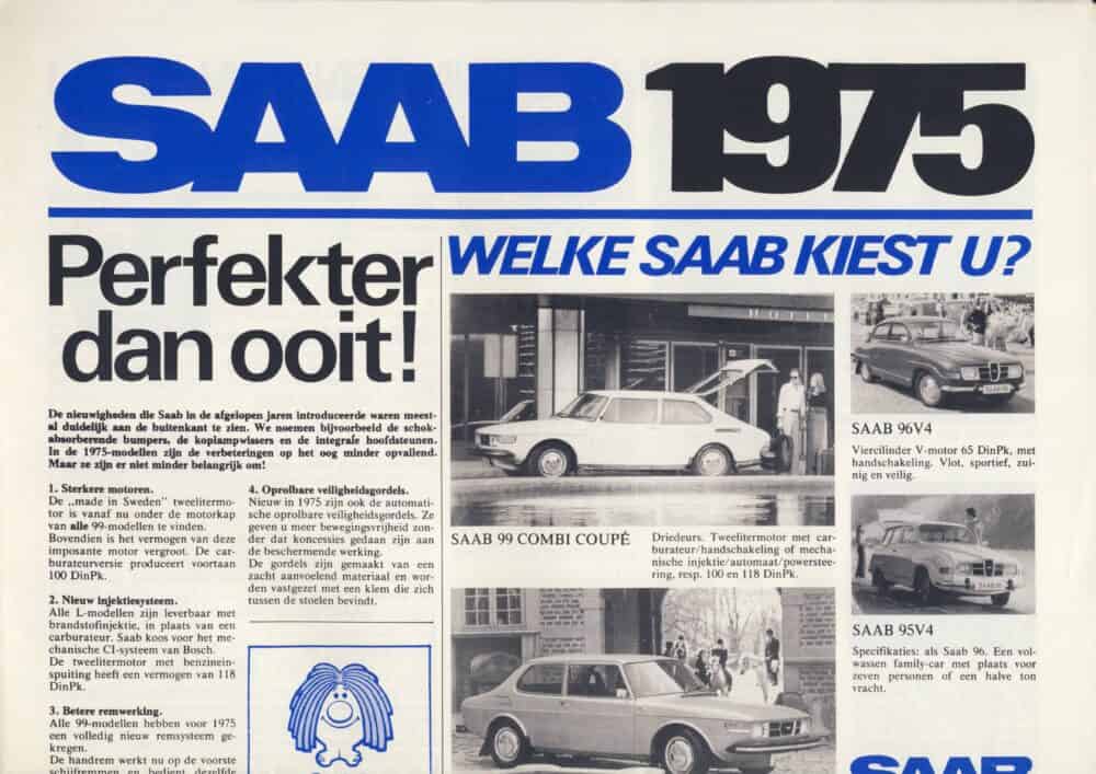 1975 Saab Programma (# 14346)