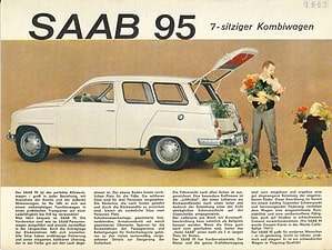 1963 Saab 95 Estate (# 13786)