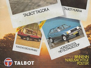 Talbot nieuws 1981