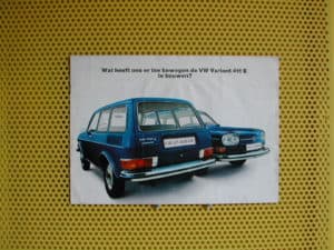 VOLKSWAGEN 411 Variant (1969)