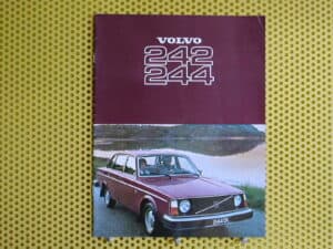 VOLVO serie 242 en 244   1977